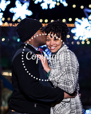 Surprise Engagement Shoot at City Center at Oyster Point