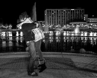 Surprise Engagement Shoot at City Center at Oyster Point