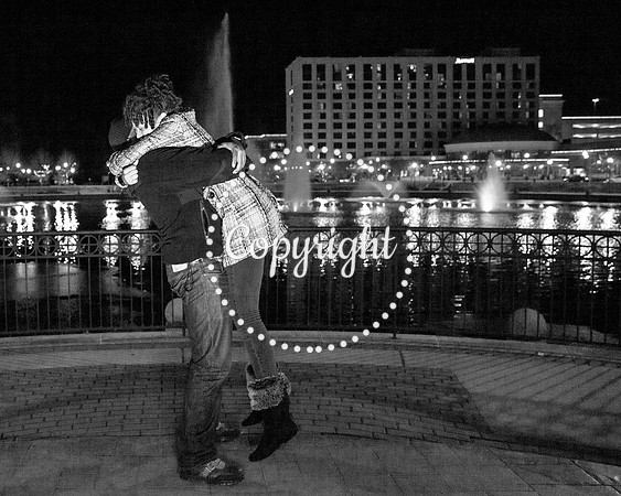 Surprise Engagement Shoot at City Center at Oyster Point
