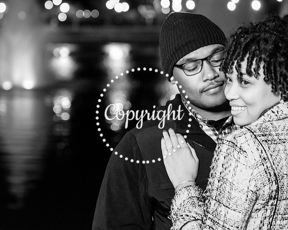Surprise Engagement Shoot at City Center at Oyster Point