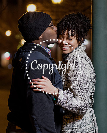 Surprise Engagement Shoot at City Center at Oyster Point