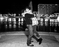 Surprise Engagement Shoot at City Center at Oyster Point