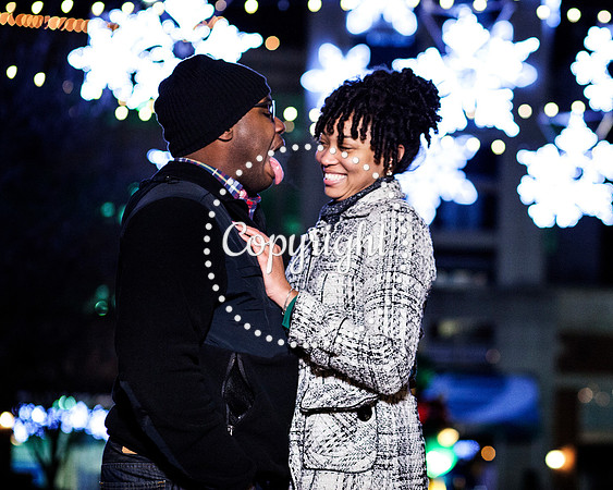 Surprise Engagement Shoot at City Center at Oyster Point