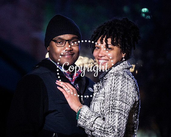 Surprise Engagement Shoot at City Center at Oyster Point