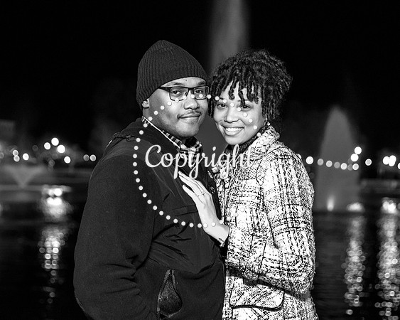 Surprise Engagement Shoot at City Center at Oyster Point