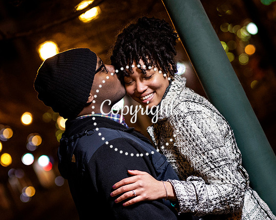 Surprise Engagement Shoot at City Center at Oyster Point