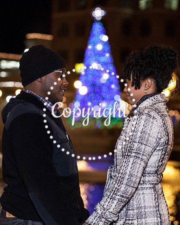 Surprise Engagement Shoot at City Center at Oyster Point