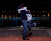Surprise Engagement Shoot at City Center at Oyster Point