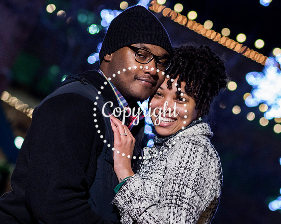 Surprise Engagement Shoot at City Center at Oyster Point
