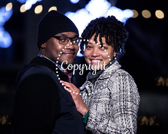Surprise Engagement Shoot at City Center at Oyster Point