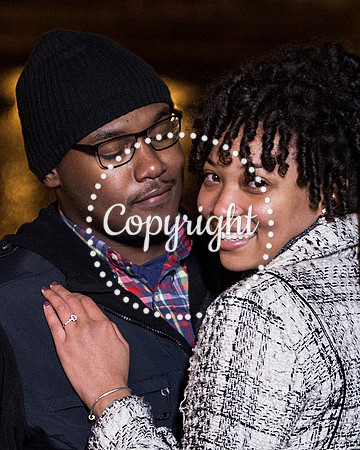Surprise Engagement Shoot at City Center at Oyster Point