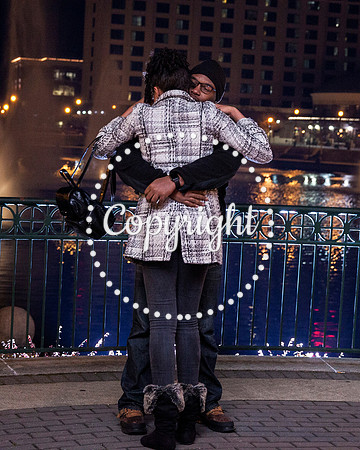 Surprise Engagement Shoot at City Center at Oyster Point