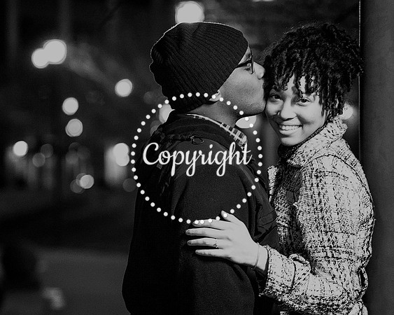 Surprise Engagement Shoot at City Center at Oyster Point