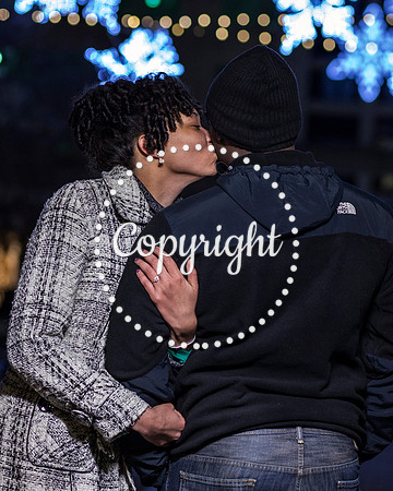 Surprise Engagement Shoot at City Center at Oyster Point