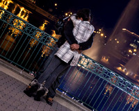 Surprise Engagement Shoot at City Center at Oyster Point