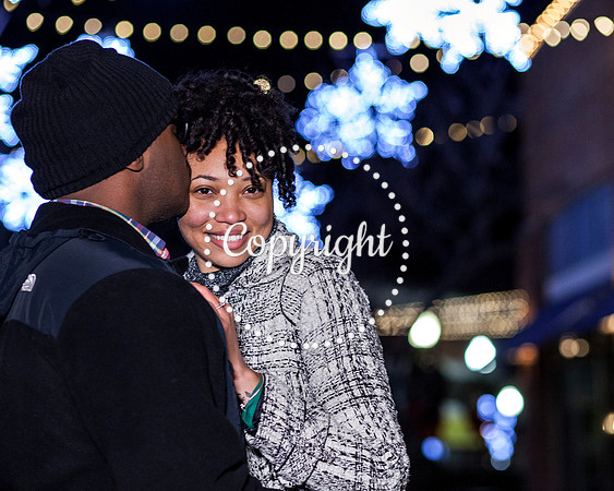 Surprise Engagement Shoot at City Center at Oyster Point