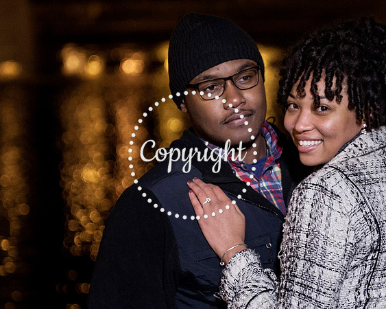 Surprise Engagement Shoot at City Center at Oyster Point