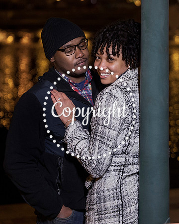 Surprise Engagement Shoot at City Center at Oyster Point