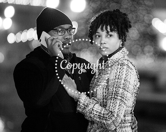 Surprise Engagement Shoot at City Center at Oyster Point