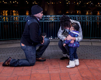 Surprise Engagement Shoot at City Center at Oyster Point