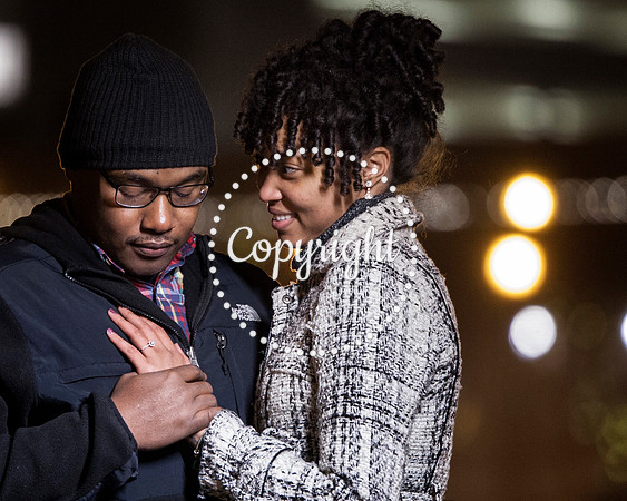 Surprise Engagement Shoot at City Center at Oyster Point