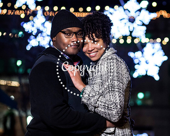 Surprise Engagement Shoot at City Center at Oyster Point
