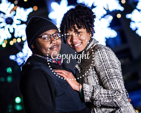 Surprise Engagement Shoot at City Center at Oyster Point