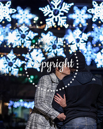 Surprise Engagement Shoot at City Center at Oyster Point