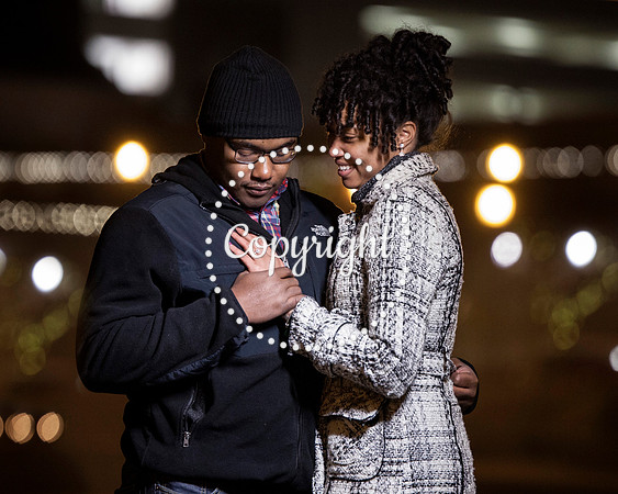 Surprise Engagement Shoot at City Center at Oyster Point