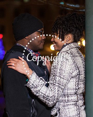 Surprise Engagement Shoot at City Center at Oyster Point