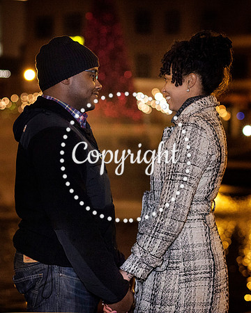 Surprise Engagement Shoot at City Center at Oyster Point