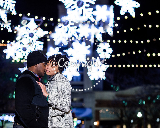 Surprise Engagement Shoot at City Center at Oyster Point