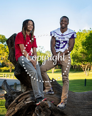 Lufkin Senior Portraits at Getzendaner Park in Waxahachie