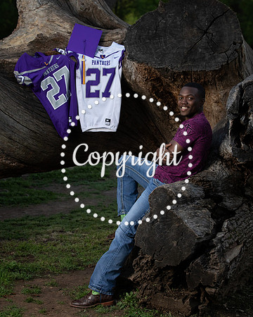 Lufkin Senior Portraits at Getzendaner Park in Waxahachie