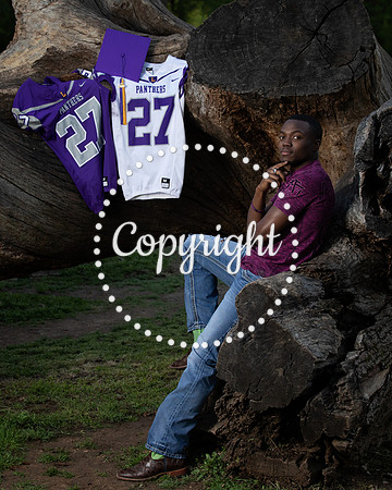 Lufkin Senior Portraits at Getzendaner Park in Waxahachie