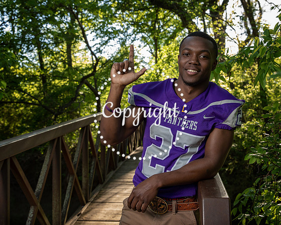 Lufkin Senior Portraits at Getzendaner Park in Waxahachie