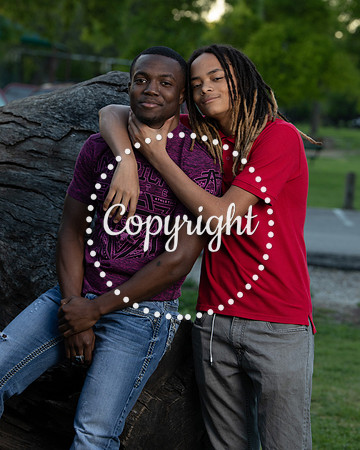 Lufkin Senior Portraits at Getzendaner Park in Waxahachie