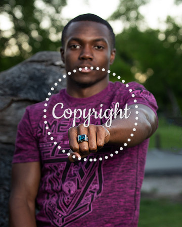 Lufkin Senior Portraits at Getzendaner Park in Waxahachie