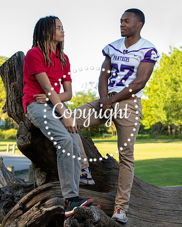 Lufkin Senior Portraits at Getzendaner Park in Waxahachie