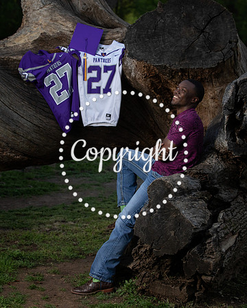 Lufkin Senior Portraits at Getzendaner Park in Waxahachie