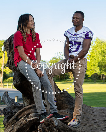 Lufkin Senior Portraits at Getzendaner Park in Waxahachie