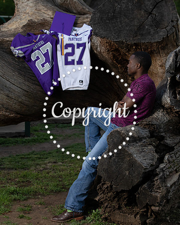 Lufkin Senior Portraits at Getzendaner Park in Waxahachie