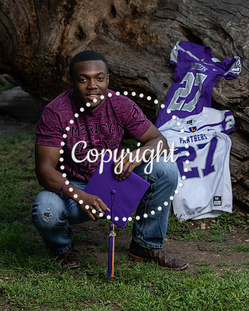 Lufkin Senior Portraits at Getzendaner Park in Waxahachie
