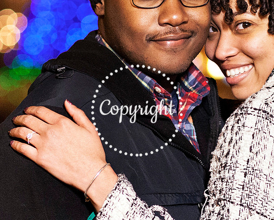 Surprise Engagement Shoot at City Center at Oyster Point