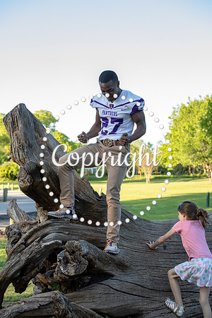 Lufkin Senior Portraits at Getzendaner Park in Waxahachie