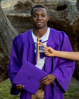 Lufkin Senior Portraits at Getzendaner Park in Waxahachie