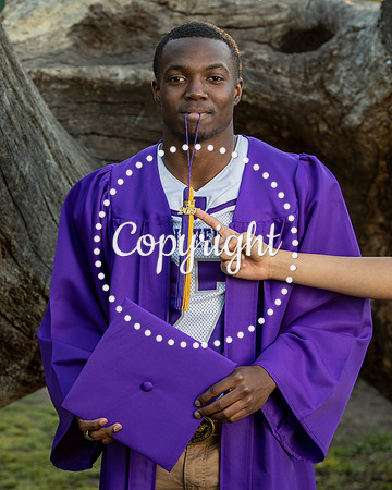 Lufkin Senior Portraits at Getzendaner Park in Waxahachie