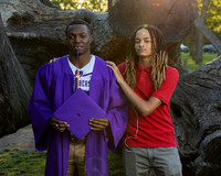Lufkin Senior Portraits at Getzendaner Park in Waxahachie