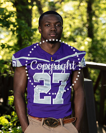 Lufkin Senior Portraits at Getzendaner Park in Waxahachie