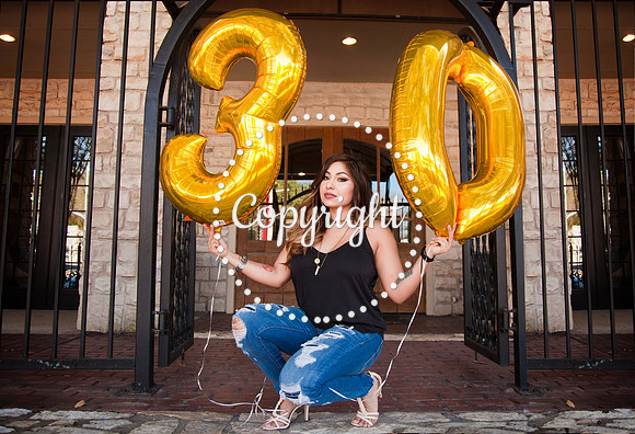 Dirty 30 Birthday Photo Shoot